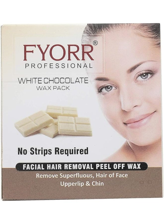 FYORR Women Facial Katori Peel-Off Wax White Chocolate- 80 Gm - Image 4